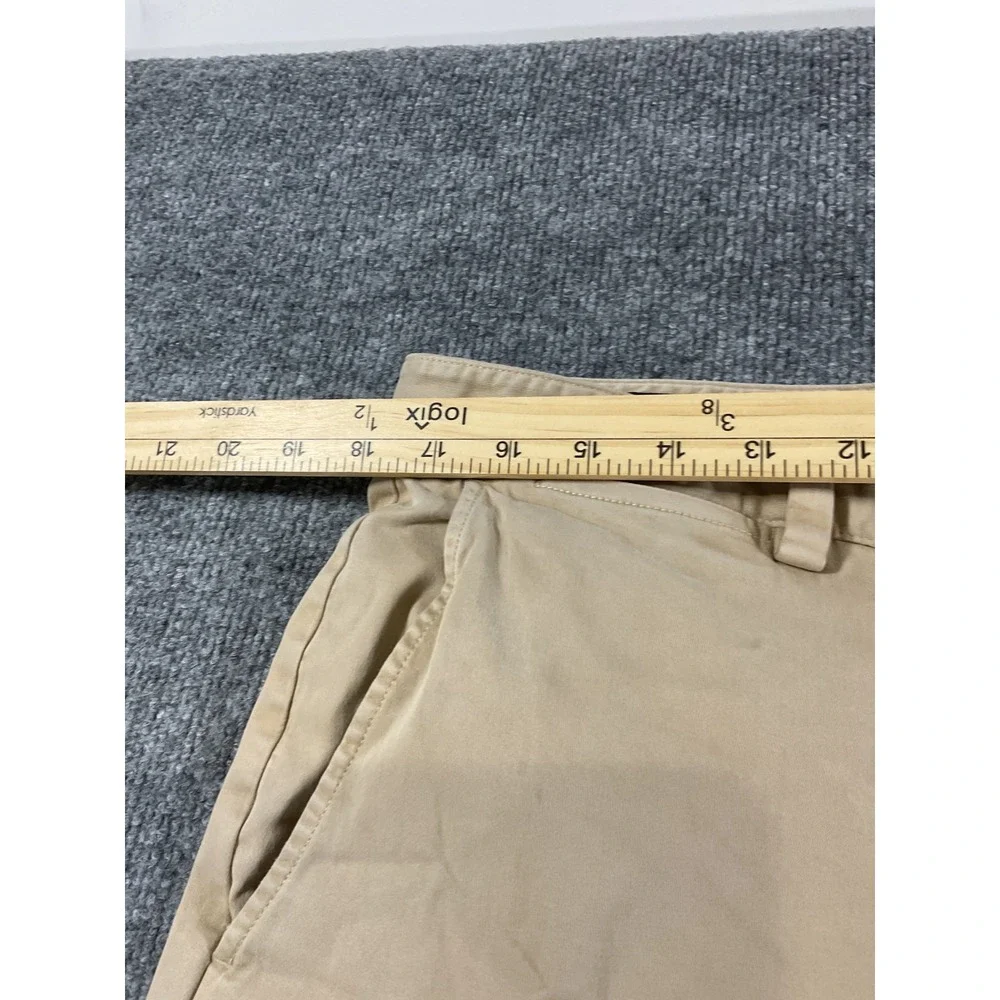 Johnston & Murphy Pants Mens 36x30 Khaki Tan Dress Casual Stretch Chinos Busines